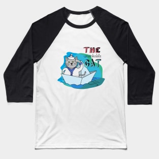 Sam, the unsinkable Cat Baseball T-Shirt